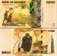 *50 000 Šilingov Uganda 2021 P54e UNC *50 000 Šilingov Uganda 2021 P54e UNC