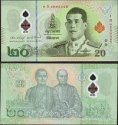 *20 Bahtov Thajsko 2022, P142 UNC