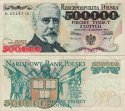 *500 000 Zlotych Poľsko 1993, P161a UNC