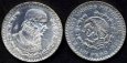Strieborná minca 1 Peso Mexiko 1961 F, Morelos Pavon Strieborná minca 1 Peso Mexiko 1961 F, Morelos Pavon