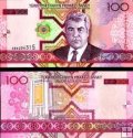 *100 Manat Turkmenistan 2005, P18 UNC