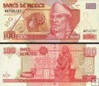 *100 Pesos Mexiko 2000-8, P118 UNC