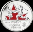 *25 centov Kanada 2009 kolor., OH Ženský hokej *25 centov Kanada 2009 kolor., OH Ženský hokej