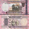 *5000 frankov Rwanda 2009, P37 UNC *5000 frankov Rwanda 2009, P37 UNC