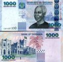 *1000 Shillingi Tanzánia 2003-6, P36 UNC