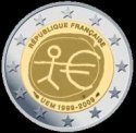 *2 Euro Francúzsko 2009, 10. výročie HMÚ