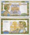 *500 Frankov Francúzsko 1942, P95b AU *500 Frankov Francúzsko 1942, P95b AU