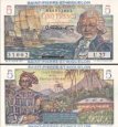 *5 Frankov St. Pierre & Miquelon 1950-60, P22 UNC *5 Frankov St. Pierre & Miquelon 1950-60, P22 UNC
