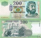 *200 Forintov Maďarsko 1998, P178a UNC