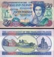 *50 falklandských libier Falklandy 1990, P16 UNC *50 falklandských libier Falklandy 1990, P16 UNC