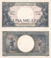 *1000 Lei Rumunsko 1941, P52 AU/UNC *1000 Lei Rumunsko 1941, P52 AU/UNC