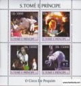 *Známky Svätý Tomáš 2004 Cirkus nerazítk. séria MNH *Známky Svätý Tomáš 2004 Cirkus nerazítk. séria MNH