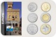 Sada 6 ks mincí San Marino 10 - 1000 Lire 1974-1997 v blistri Sada 6 ks mincí San Marino 10 - 1000 Lire 1974-1997 v blistri