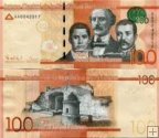 *100 Pesos Oro Dominikánska Republika 2014-20