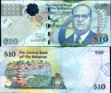 *10 bahamských dolárov Bahamy 2009, P73A UNC
