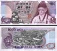 *1000 Wonov Južná Kórea 1975, P44 UNC *1000 Wonov Južná Kórea 1975, P44 UNC