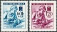 *Známky Protektorát Čechy a Morava 1942, Německý červený kříž 3 *Známky Protektorát Čechy a Morava 1942, Německý červený kříž 3