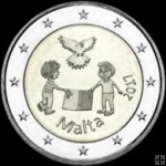 *2 Euro Malta 2017, Mier