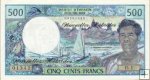 *500 Francs Nové Hebridy (Vanuatu) 1979, P19b UNC