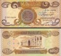 *1000 Dinarů Irak 2003, P93 UNC