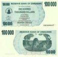 *100 000 dolárov Zimbabwe 2006, P48b UNC *100 000 dolárov Zimbabwe 2006, P48b UNC