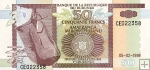 *50 Frankov Burundi 1994-2007, P36 UNC