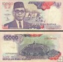 *10 000 Rupií Indonézia 1992-98, P131 UNC