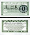 *1 Reichsmark Nemecko 1944 DWM-08 UNC, Deutsche Wehrmacht