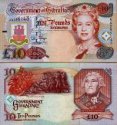 *10 Libier Gibraltar 1995 P26a UNC