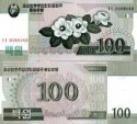*100 Wonov Severná Kórea 2008 (2010) P61 UNC