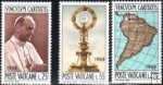 Známky Vatikán 1968 Svetový kongres, nerazítkovaná séria