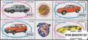 *Známky Taliansko 1985 Autá MNH séria 6-blok *Známky Taliansko 1985 Autá MNH séria 6-blok