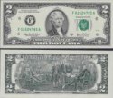 *2 americké doláre USA 2003 F, Jefferson P516b UNC