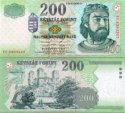 *200 Forintov Maďarsko 2003-5, P187 UNC