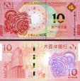 *10 patacas Macao 2022 P88G B.N.U. Rok tigra UNC *10 patacas Macao 2022 P88G B.N.U. Rok tigra UNC
