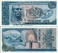 *500 Leke Albánsko 1992, P53a UNC *500 Leke Albánsko 1992, P53a UNC
