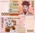 *5000 Won Južná Kórea 2006, P55 UNC *5000 Won Južná Kórea 2006, P55 UNC