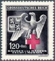 *Známky Protektorát Čechy a Morava 1943, Německý červený kříž MN