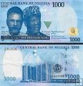 *1000 Naira Nigéria 2023, P49b UNC