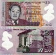 *25 Rupií Maurícius 2013-21, polymer P64 UNC *25 Rupií Maurícius 2013-21, polymer P64 UNC