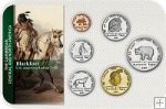 Sada 6 ks mincí USA 1 Cent - 1 Dollar 2017 Blackfoot blister