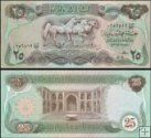 *25 irackých dinárov Irak 1982, P72 UNC