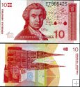 *10 Dinárov Chorvátsko 1991, P18a UNC