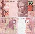 *10 Reais Brazília 2010-19, P254 UNC *10 Reais Brazília 2010-19, P254 UNC