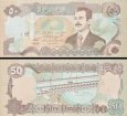 *50 Dinárov Irak 1994, S.Husajn P83 UNC *50 Dinárov Irak 1994, S.Husajn P83 UNC