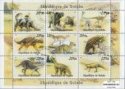 *Známky Guinea 1998 Dinosaury, razítkovaný hárček *Známky Guinea 1998 Dinosaury, razítkovaný hárček
