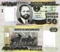 *50 Meticias Mozambik 2006, P144 UNC