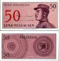 *50 Sen Indonézia 1964, P94a UNC