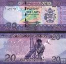*20 Dolárov Šalamúnove ostrovy 2017-2021 P34a UNC