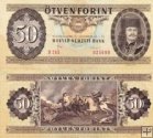 *50 Forintov Maďarsko 1989, P170h UNC